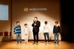 5-1 e il direttore artistico del Festival Gianluca Castellini (al centro e a destra delle due foto)